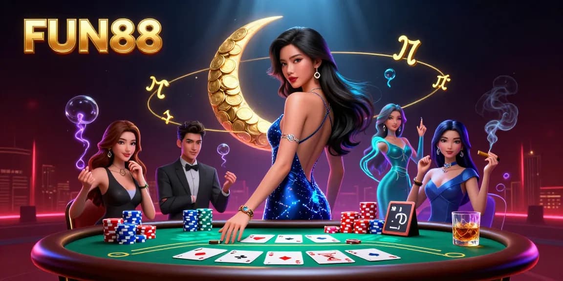 Experience thrilling moments at FUN88 with captivating casino games and poker excitement.