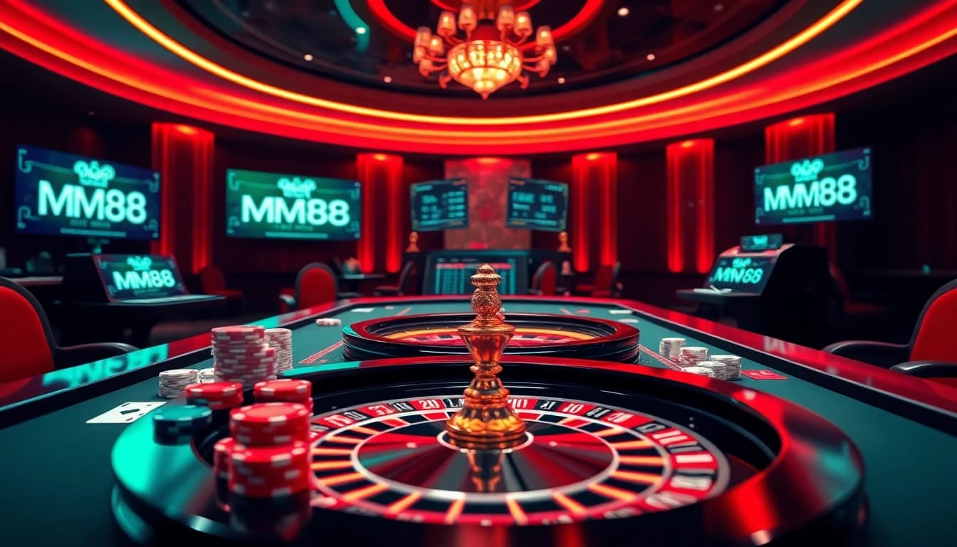 Experience the excitement of https://mm88.bar/ at an online casino with vibrant tables and interactive games.