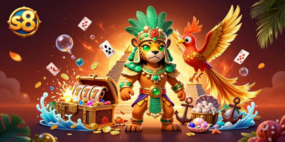 Experience the vibrant excitement of s8 casino games with explosive treasures and dynamic characters.