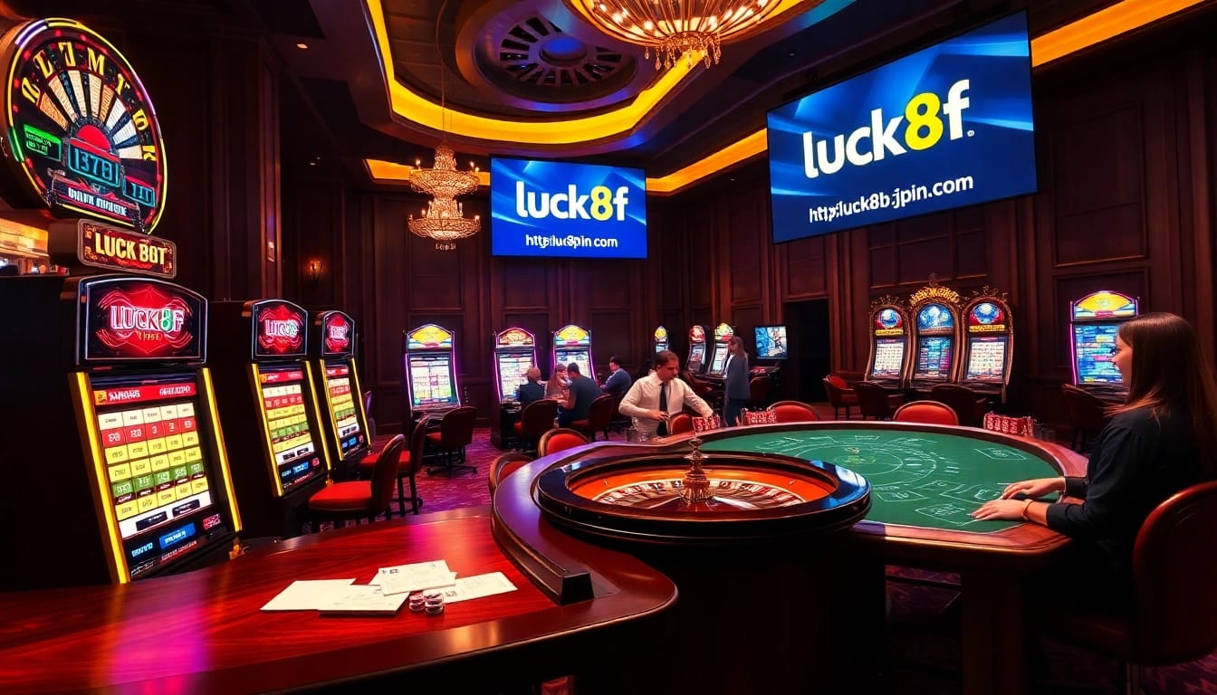 Experience high-stakes gambling at https://luck8f.jpn.com/ with vibrant casino tables and exciting gaming action.
