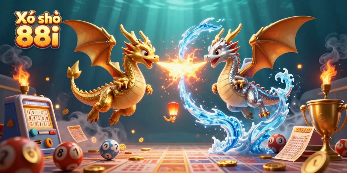 Xổ số 88i offers thrilling lottery action with dynamic elements featuring colorful lottery balls and cash prizes.
