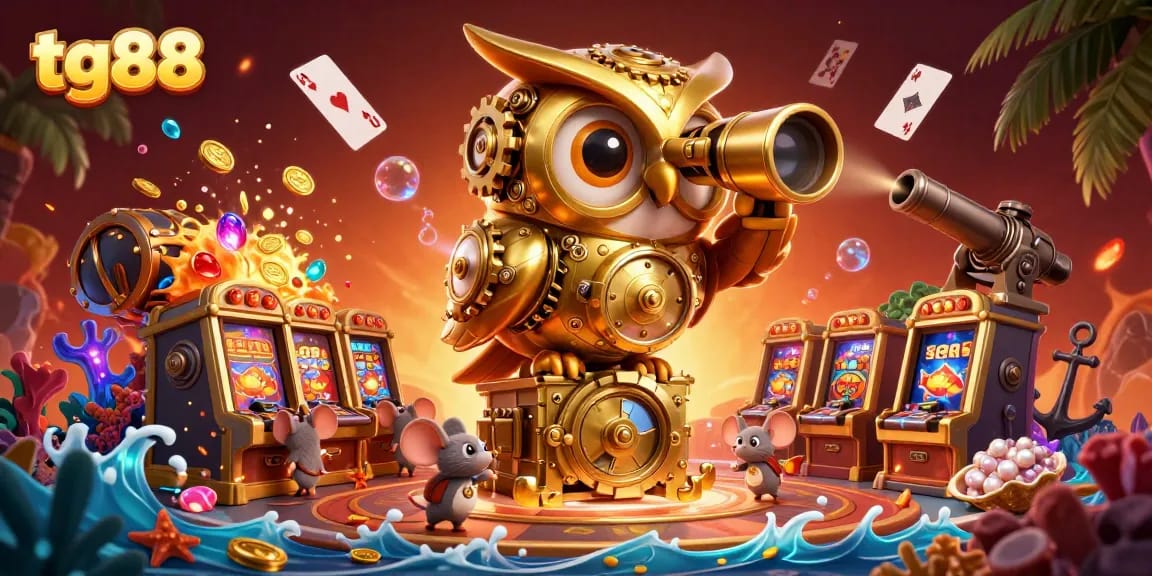 Experience thrilling gaming action at tg88, where vibrant characters and dynamic casino elements come alive!