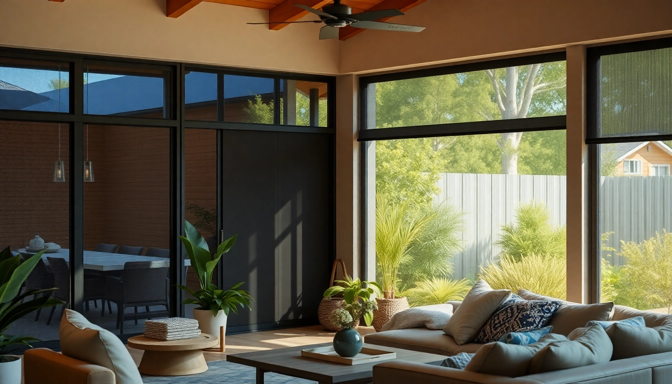 Enhance your living space with Flyscreenmaxx stylish flyscreens in a modern home setting.