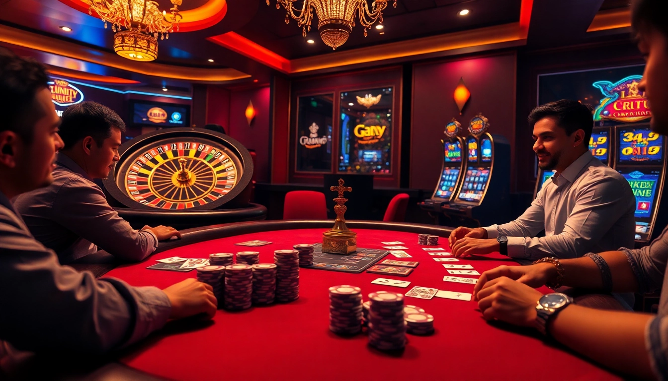 Experience the thrill of poker and roulette with https://68win2025.online/ in an upscale casino setting.