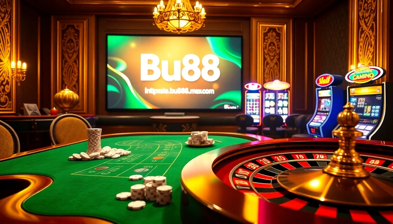 Experience excitement at https://bu88.mex.com/ with thrilling casino games and vibrant poker chips.