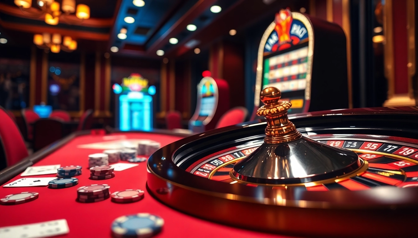 Experience the excitement of winning at DR88 Casino with vibrant roulette tables and engaging gameplay.