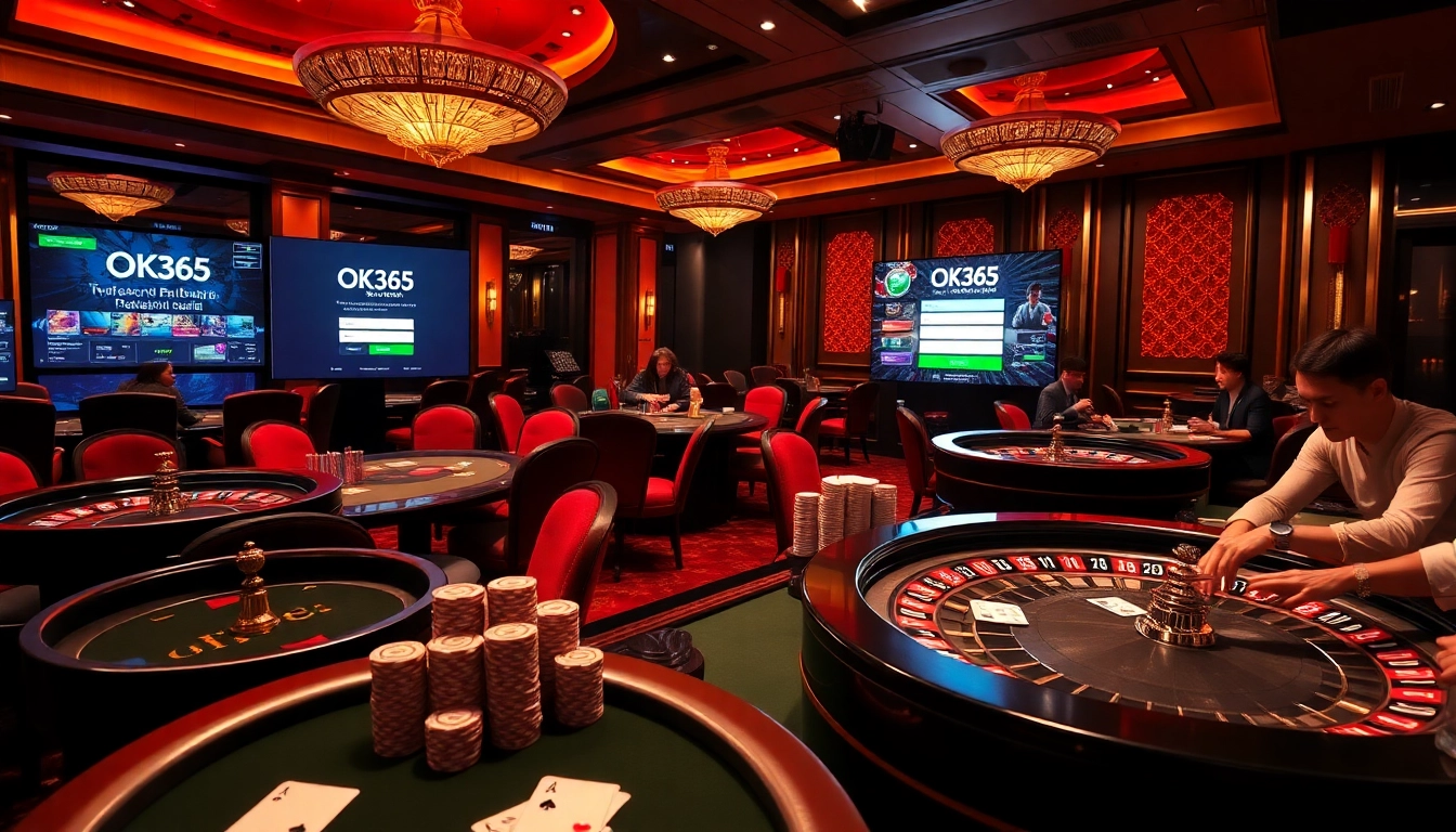 Experience the excitement of OK365 đăng nhập with high-stakes poker and casino gaming.