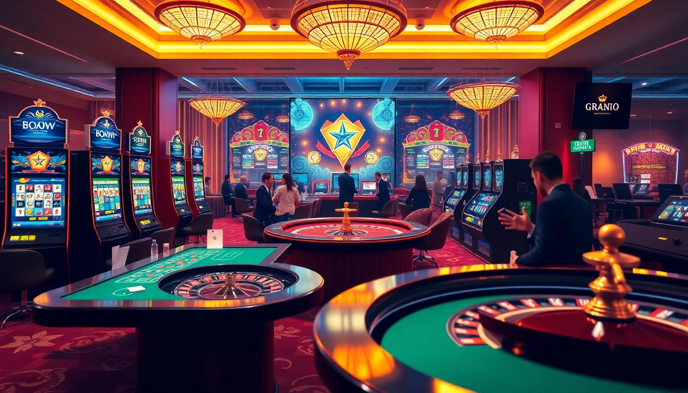 Engage in thrilling online gambling at https://88vv.com.de/ with vibrant tables, slot machines, and players.