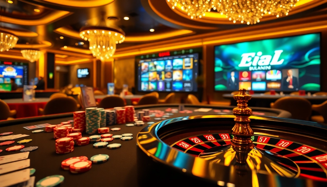 Experience the thrill of EEJL gaming with vibrant casino tables and engaging action.