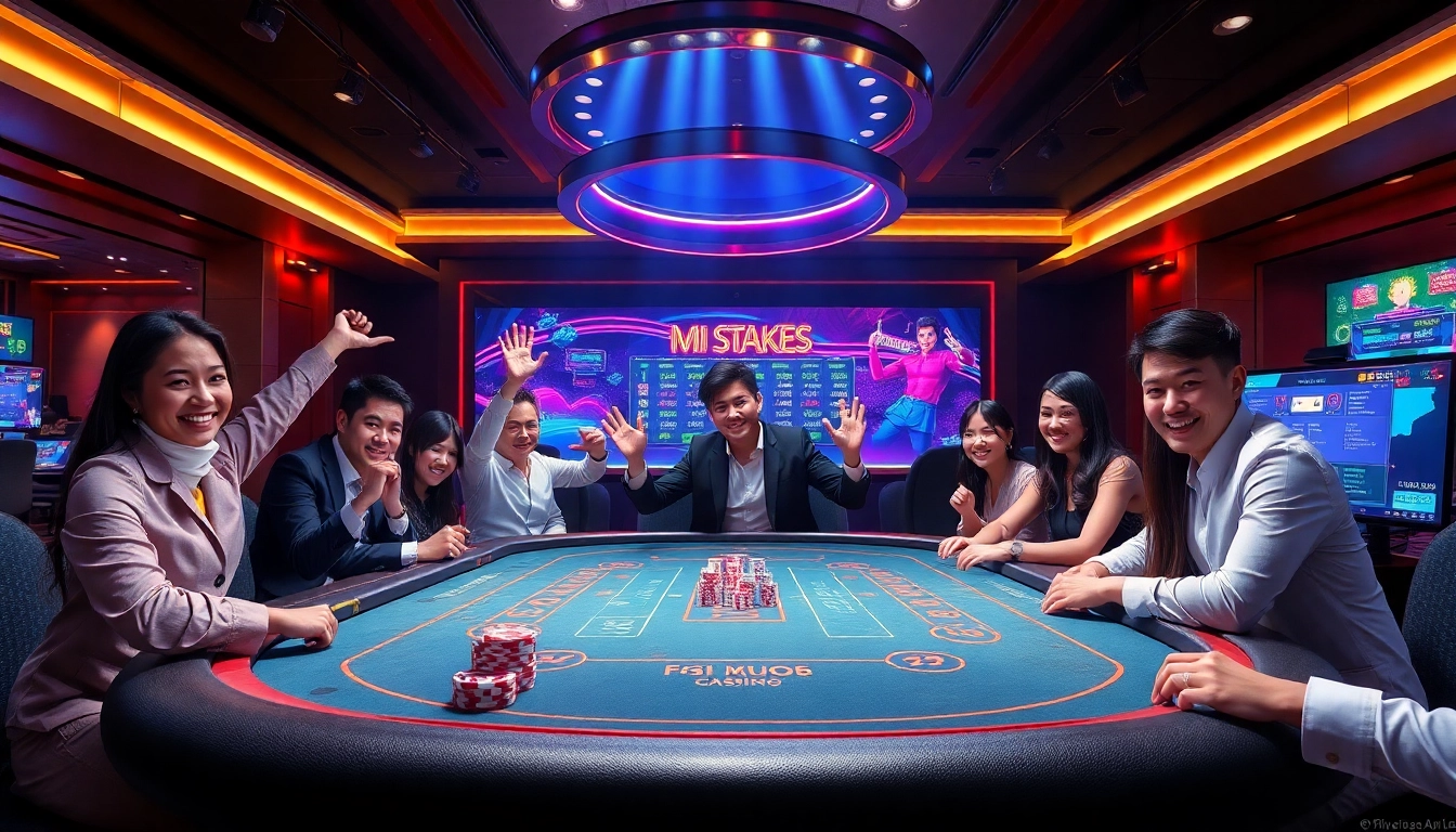 TÀI XỈU MD5 excitement at https://taixiumd5.video/ with players engaged in high-stakes gambling.