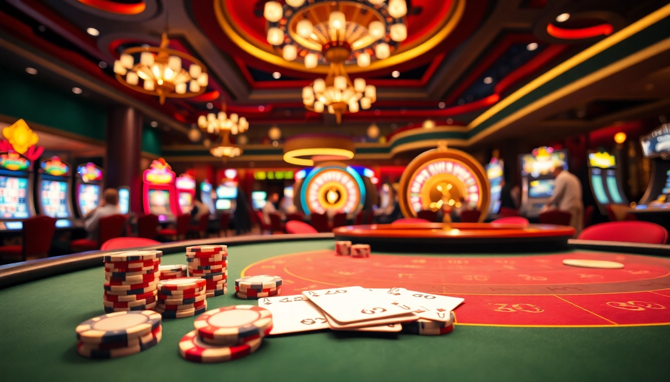 Experience thrilling gameplay at X88 with vibrant casino action and luxurious gaming tables.