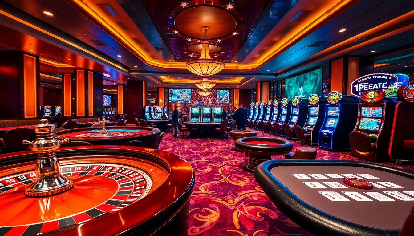 Engage in thrilling games at https://9bet0.us.com/ with poker tables and slot machines.