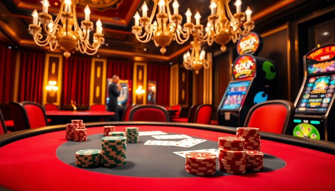 Experience the thrill of the casino with https:/nk88.us.com/ featuring glamorous poker tables and vibrant slot machines.