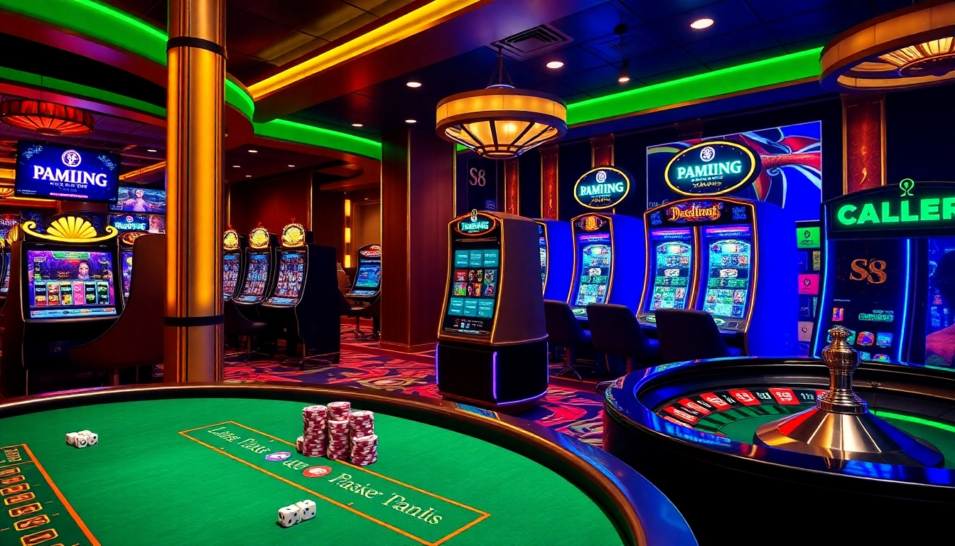 Experience high-stakes gambling at S8's luxurious casino with vibrant games and thrilling action.