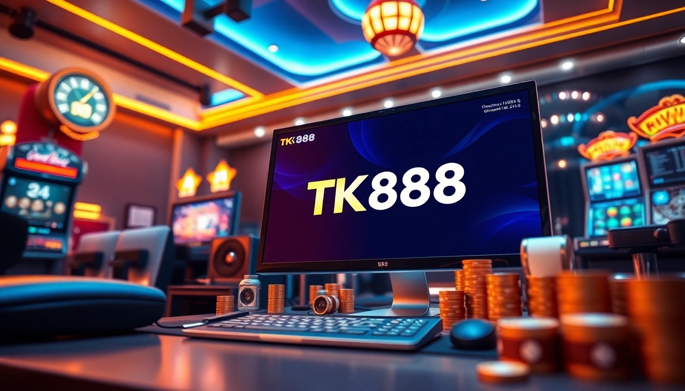 Experience thrilling online gaming and sports betting at tk88win.live with engaging visuals.