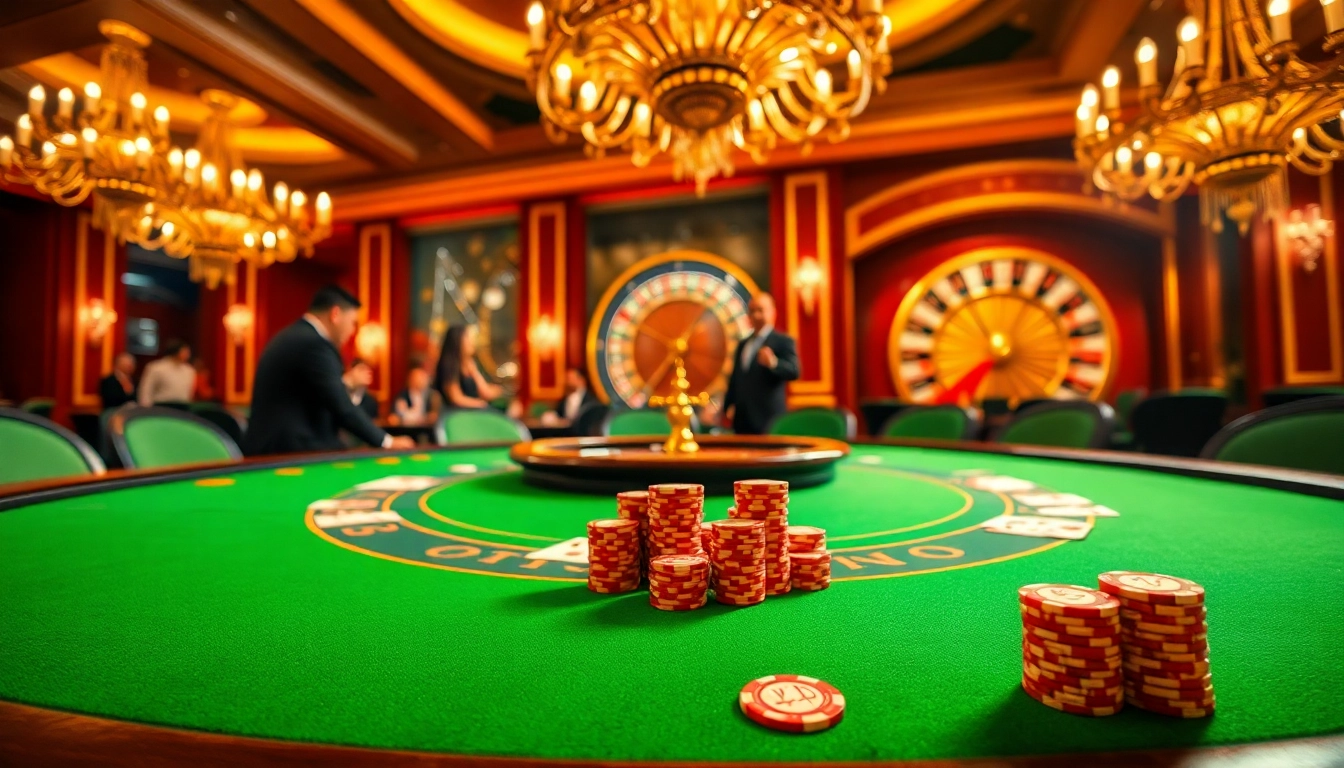 Experience the excitement of ku88 at a high-stakes poker table with elegance and thrill.