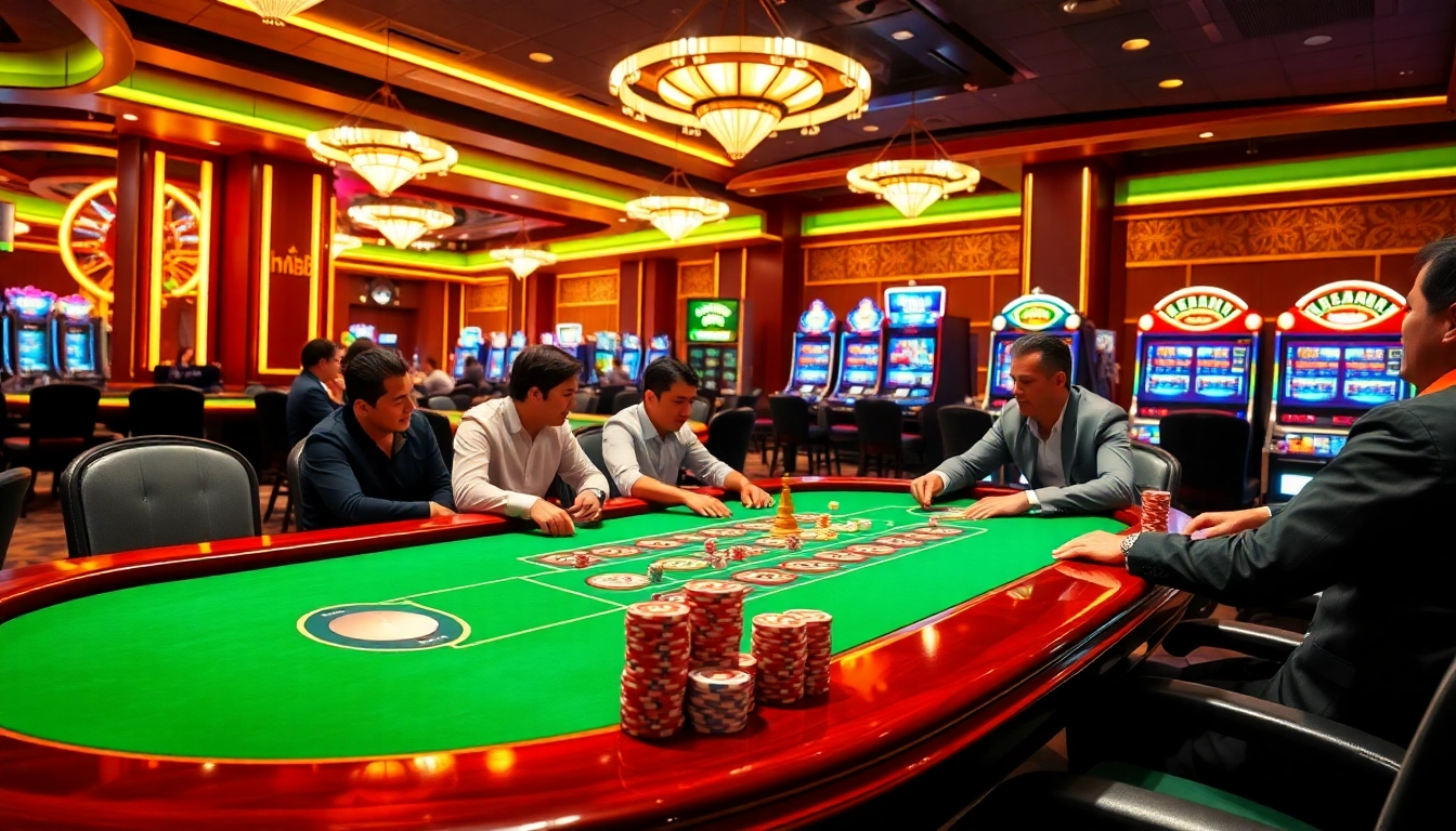 Experience the thrill of hm88 with vibrant poker games and stunning casino visuals.