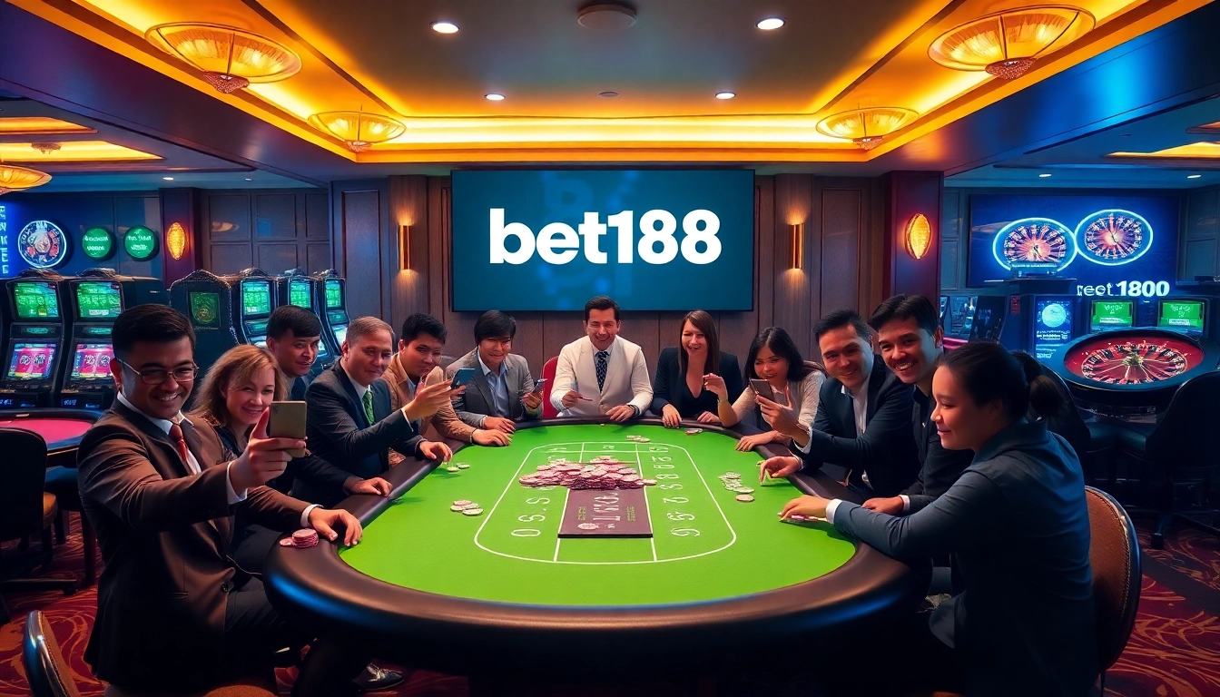 Experience the thrill of betting at a glamorous casino scene featuring bet168 branding.